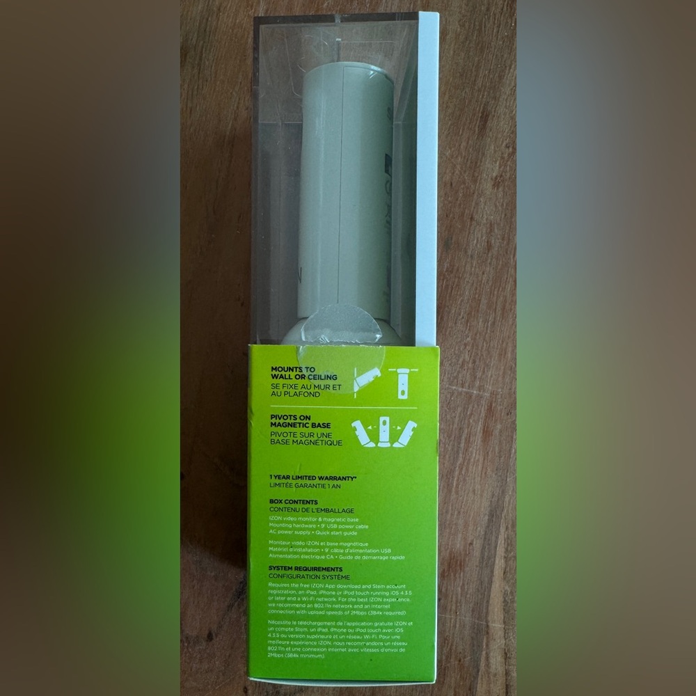 IZON 2.0 Wi-Fi Video Monitor - Picture 2 of 5